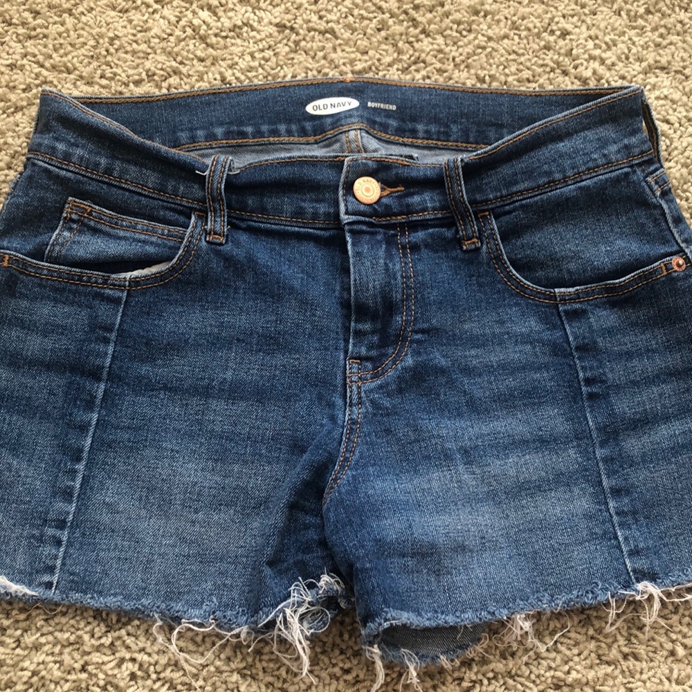 Old Navy cutoff blue Jean shorts